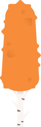 Long orange tree